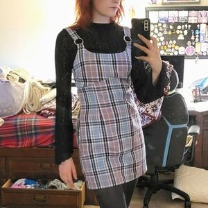 Forever21 Plaud Overall Dress